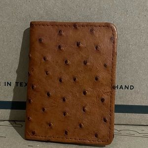 Tecovas ostrich bifold